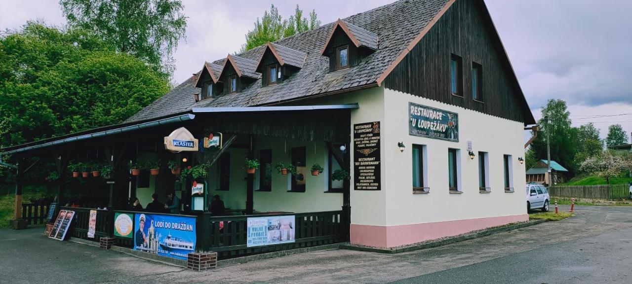 Pension U Loupezaku Hotel Jetrichovice  Exterior photo
